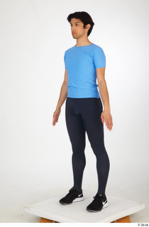 Jorge ballet leggings black sneakers blue t shirt dressed sports…